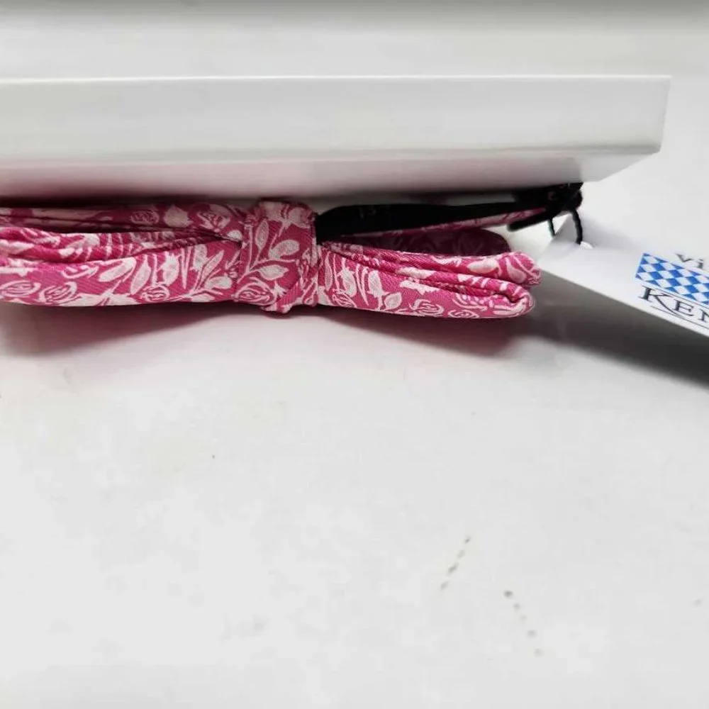 New boys Vineyard Vines Kentucky Derby rose floral bow tie